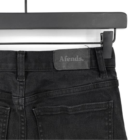 AFENDS High Rise Skinny Jean Washed Black 4 - Picture 11 of 12